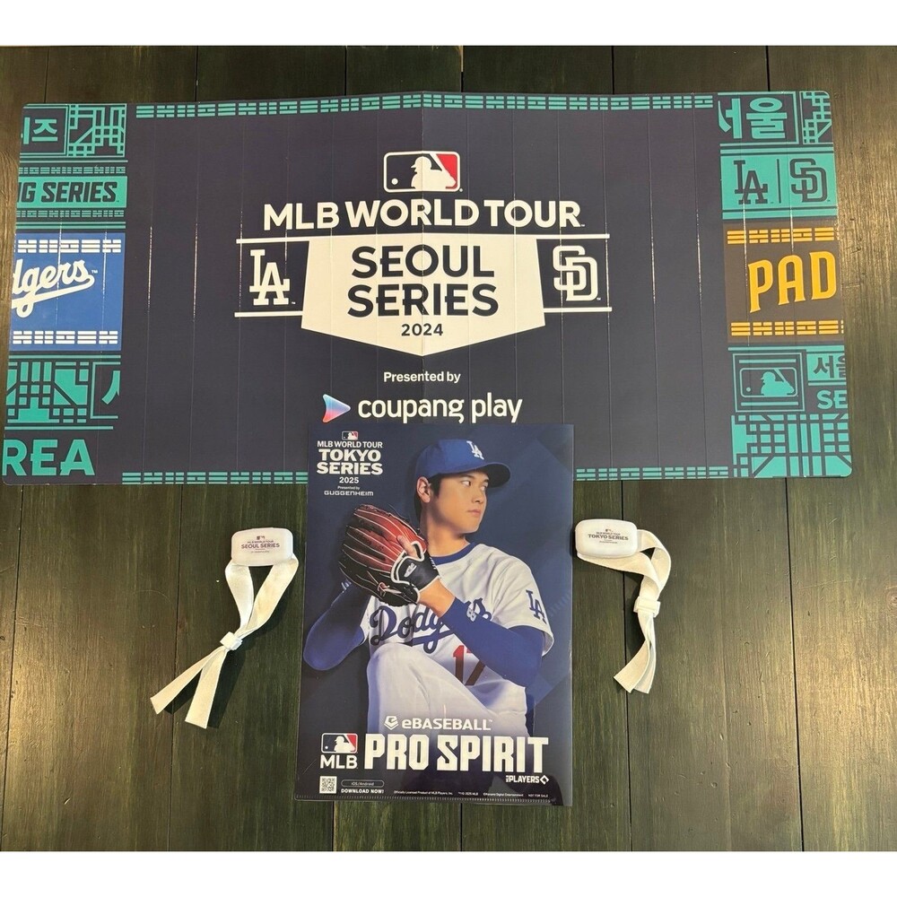 MLB World Tour Korea and Japan Series Souvenirs Los Angeles Dodgers